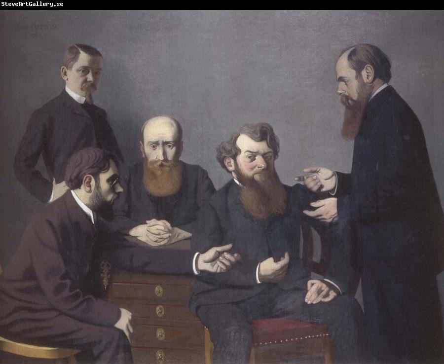 Felix Vallotton The Five Painters